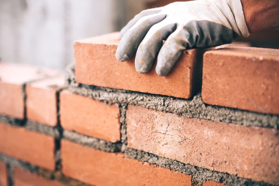 Foundation works at a gated residential community in Greater Accra during early-phase construction